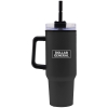 40oz Beverage Stainless Steel Handle Mug with Straw 