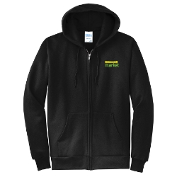 Core Fleece Full Zip Hooded Sweatshirt - Market Logo 