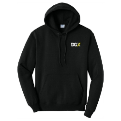 Core Fleece Pullover Hooded Sweatshirt - DGX Logo 