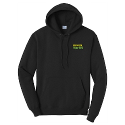 Core Fleece Pullover Hooded Sweatshirt - Market Logo 
