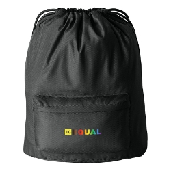Diamond Cinch Bag - EQUAL Logo 