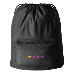 Diamond Cinch Bag - WPN Logo 