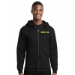 Heavy Blend Full Zip Hooded Sweatshirt - DGL PROGRAM:DG132B-BLACK:DG132B-BK-2
