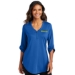 Ladies City Stretch 3/4 Sleeve Tunic  - DGL PROGRAM:DG263B-BLACK:DG263B-BK-1