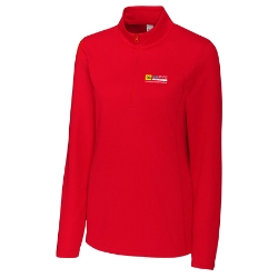 Ladies Ice Pique 1/2 Zip - SERVE Logo 
