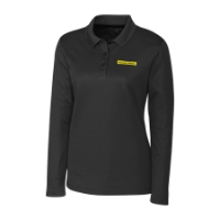 Ladies Long Sleeve Spin Polo