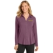 Ladies Luxe Knit Button Tunic  - DGL PROGRAM:DG283B-BLACK:DG283B-BK-1