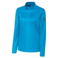 Ladies Performance 1/2 Zip - PINCHED PENNY Logo