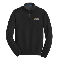 Men's 1/4 Zip Pullover - SERVE Logo