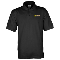 Mens Blended Polo - HOLA Logo   