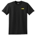 Men's Blended Short Sleeve Tee - Fleet Logo - DGF PROGRAM:DG6F-BLACK:DG6F-BK-2