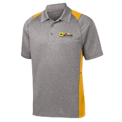 Mens Contender Colorblock Polo - EQUAL Logo 