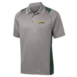 Mens Contender Colorblock Polo - HOLA Logo 