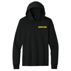Mens Core Cotton Long Sleeve Hooded Tee  