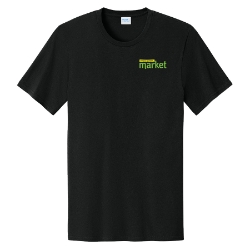 Mens Easy Cotton Tee - Market Logo 