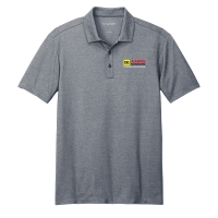 Men's Fine Blend Pique Polo - AAERG Logo
