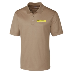 Mens Ice Pique Polo - BOX OR TONAL LOGO 