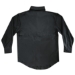 Men's Long Sleeve RipStop Fishing Shirt - DGL PROGRAM:DG129B-BLACK:DG129B-BK-2