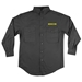 Men's Long Sleeve RipStop Fishing Shirt - DGL PROGRAM:DG129B-BLACK:DG129B-BK-2