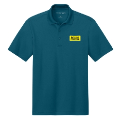 Mens Plaited Pique Polo 