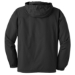 Men's Raglan Hooded Jacket - Fleet Logo - DGF PROGRAM:DG17F-BLACK:DG17F-BK-1