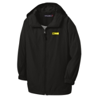 Men's Raglan Hooded Jacket - Fleet Logo