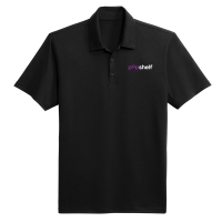 Men's Soft Lightweight Polo - pOpshelf Logo