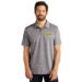 Men's Stretch Heather Polo - DGL PROGRAM:DG255B-BLACK:DG255B-BK-2
