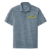 Men's Stretch Heather Polo - DGL PROGRAM:DG255B-BLACK:DG255B-BK-2