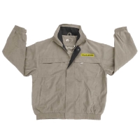 Men's Sueded Microfiber Jacket - Box Logo