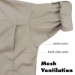 Men's Ultimate Hybrid Solid Shirt - Box Logo - CS:CS7020-KHAKI:CS7020-KH-2