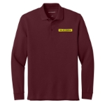 Men's Wearever Signature Pique Long Sleeve Polo 