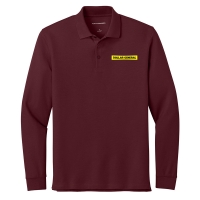 Men's Wearever Signature Pique Long Sleeve Polo 