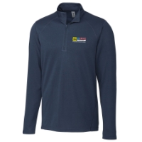 Mens Ice Pique 1/2 Zip - SERVE Logo