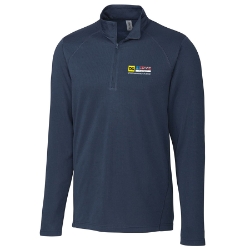 Mens Ice Pique 1/2 Zip - SERVE Logo 