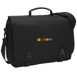 Messenger Briefcase - EQUAL Logo 