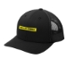 Retro Trucker Cap - DGL PROGRAM:DG278B:DG278B-BLACK