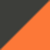 Gray Steel/Neon Orange