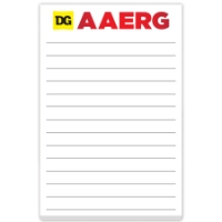Souvenir Sticky Note Pad - AAERG Logo