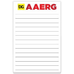 Souvenir Sticky Note Pad - AAERG Logo 
