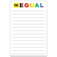 Souvenir Sticky Note Pad - EQUAL Logo