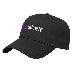 Structured Twill Cap - pOpshelf Logo 