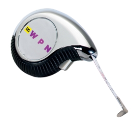 Teardrop Tape Measure - WPN Logo 