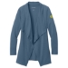 Women's Breakwater Open Cardigan - DGL PROGRAM:DG284S-BLACK:DG284S-BK-1