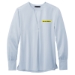 Women's Brooks Brothers Open Neck Blouse - DGL PROGRAM:DG236B-BLACK:DG236B-BK-1