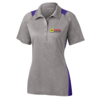Women's Contender Colorblock Polo - AAERG Logo