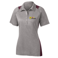 Women's Contender Colorblock Polo - EQUAL Logo