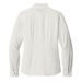 Women's Long Sleeve Ruffle Collar Blouse - Pinched Penny Logo - DGD PROGRAM:DG22D-BLACK:DG22D-BK-1