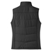 Women's Port Authority Puffy Vest - pOpshelf Logo - DGP PROGRAM:DG26P-BLACK:DG26P-BK-1
