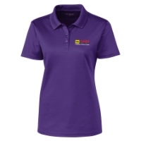 Women's Spin Pique Polo - AAERG Logo